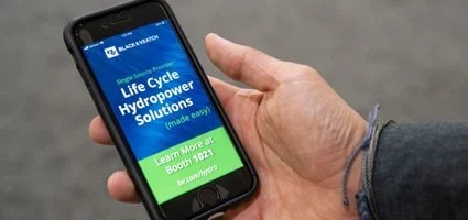 Banner Ad on Mobile App - Exhibitors Section -